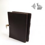 Handmade journal with lock